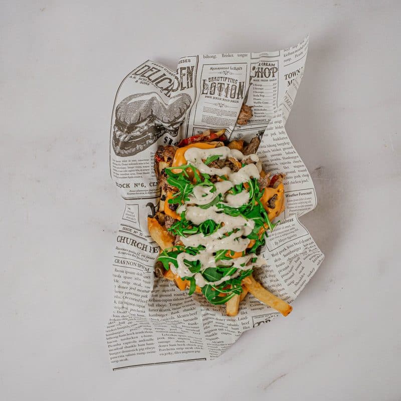 Loaded Fries Philly Cheese Steak