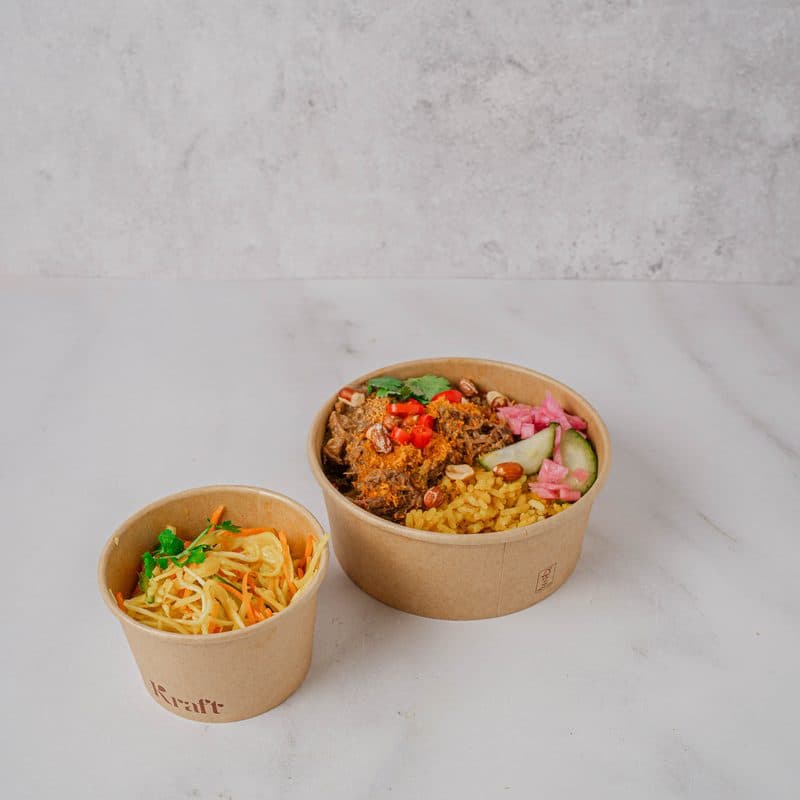 Loaded Rice Rendang